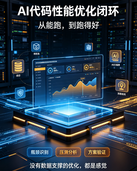 AI代码性能优化与压力分析系统怎么做?从瓶颈识别到压测分析全流程