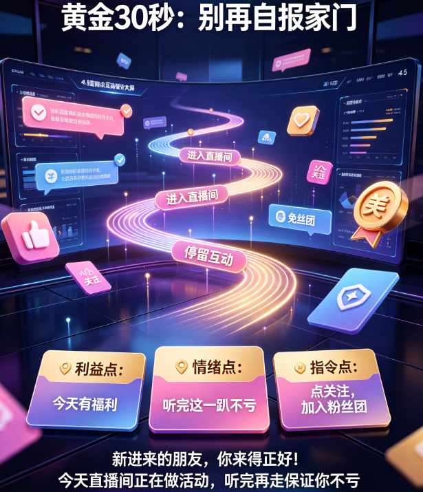 粉丝留不住、互动没人应?主播专属话术破解两大难题