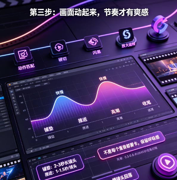 怎么听懂音乐的重音?怎么让画面踩准每一个点?——卡点视频剪辑的声画同步全攻略