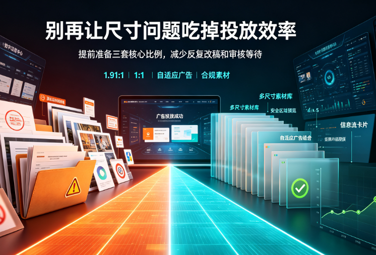 投广告尺寸老被拒?揭秘各大平台广告图尺寸标准与适配技巧
