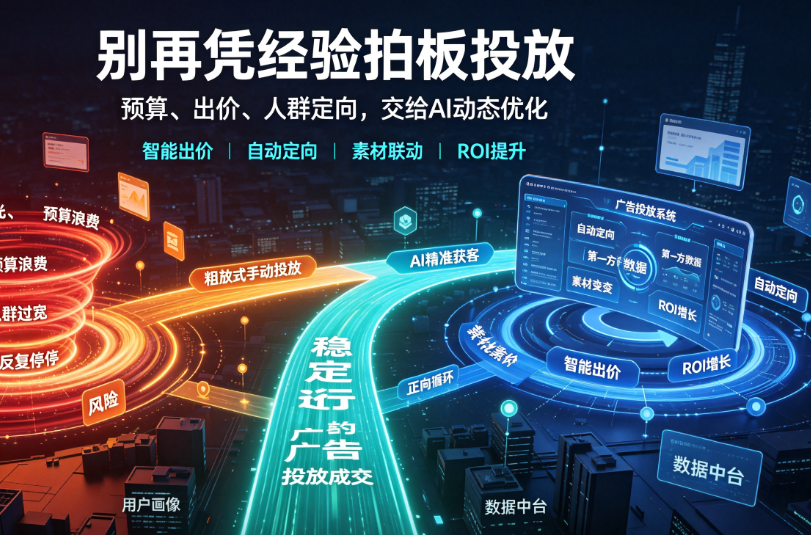 AI广告投放怎么设置?预算、出价、人群定向完整配置指南