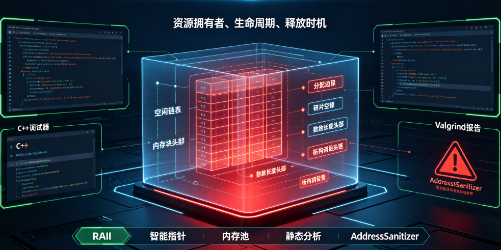 C++内存管理怎么实战?5个经典笔试题揭示new/delete与野指针规避的核心