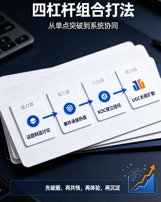 社交营销4大杠杆：话题、事件、KOC、UGC的组合打法