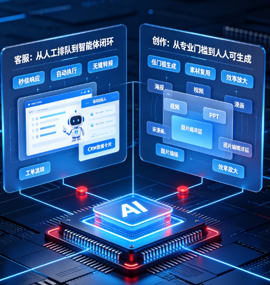 AI赋能App的4个落地场景：推荐、搜索、客服、创作全面升级