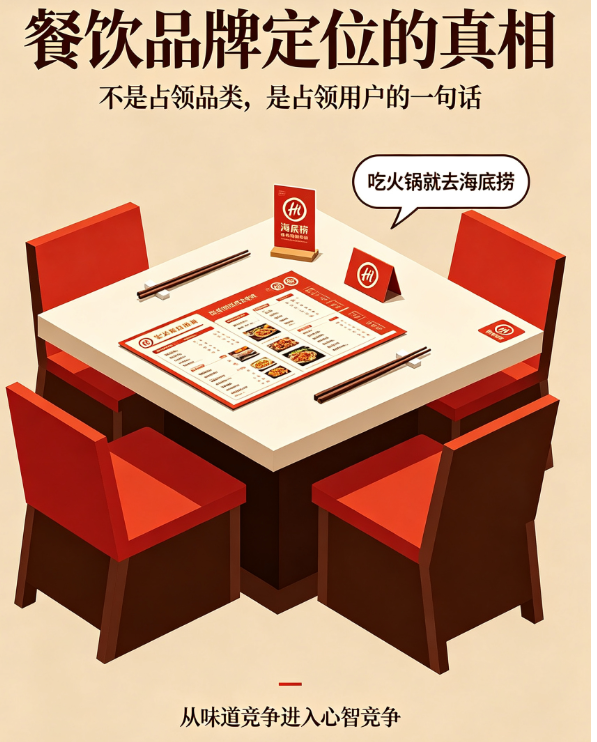 餐饮品牌定位的终极目的是占领品类?不，是占领用户的一句话