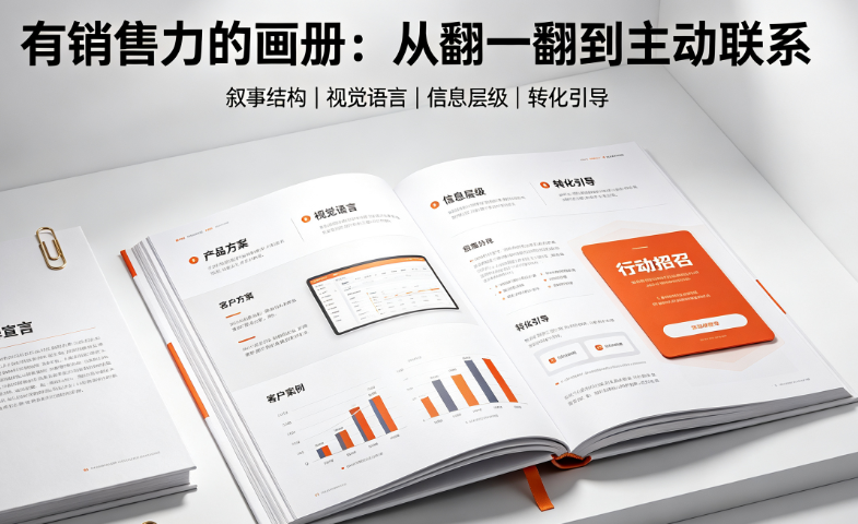 战略级品牌画册的4个设计原则:叙事结构、视觉语言、信息层级、转化引导