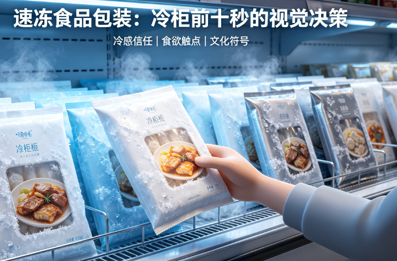 从冷冻柜到餐桌的视觉旅程：速冻食品包装创意设计3个实战妙招