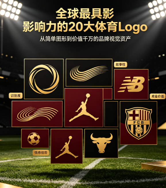 全球20大体育Logo影响力排行：从NBA到世界杯，解密价值千万的品牌视觉资产