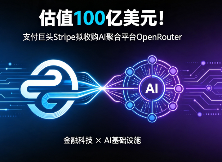 估值100亿美元！支付巨头Stripe拟收购AI聚合平台OpenRouter