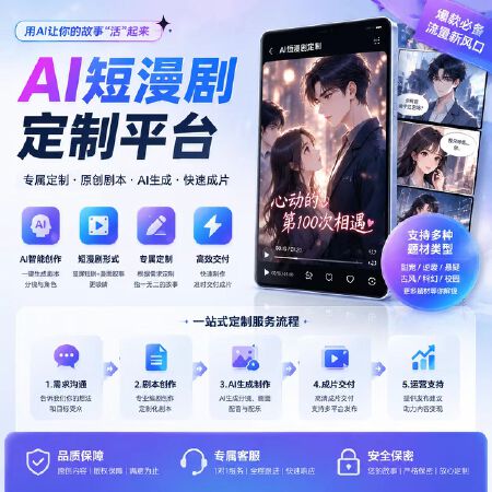 AI漫剧定制