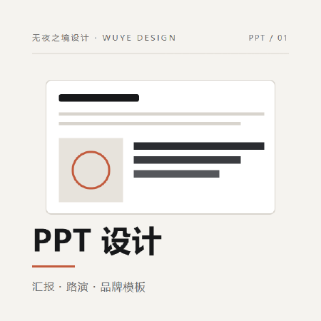 PPT设计 汇报路演 排版美化 图表可视化