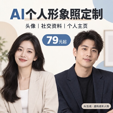 AI个人形象照定制｜头像与主页资料优化