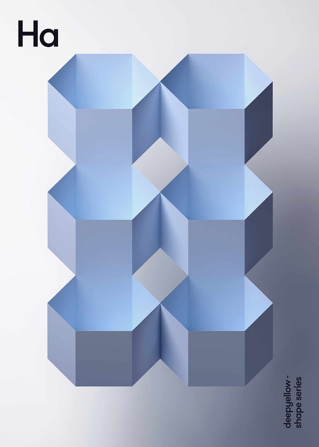 Deepyellow极简海报设计作品