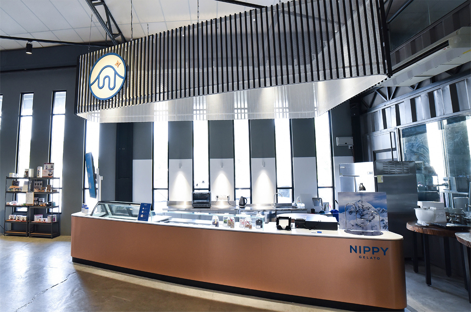 马来西亚Nippy Gelato冰淇淋店品牌形象设计