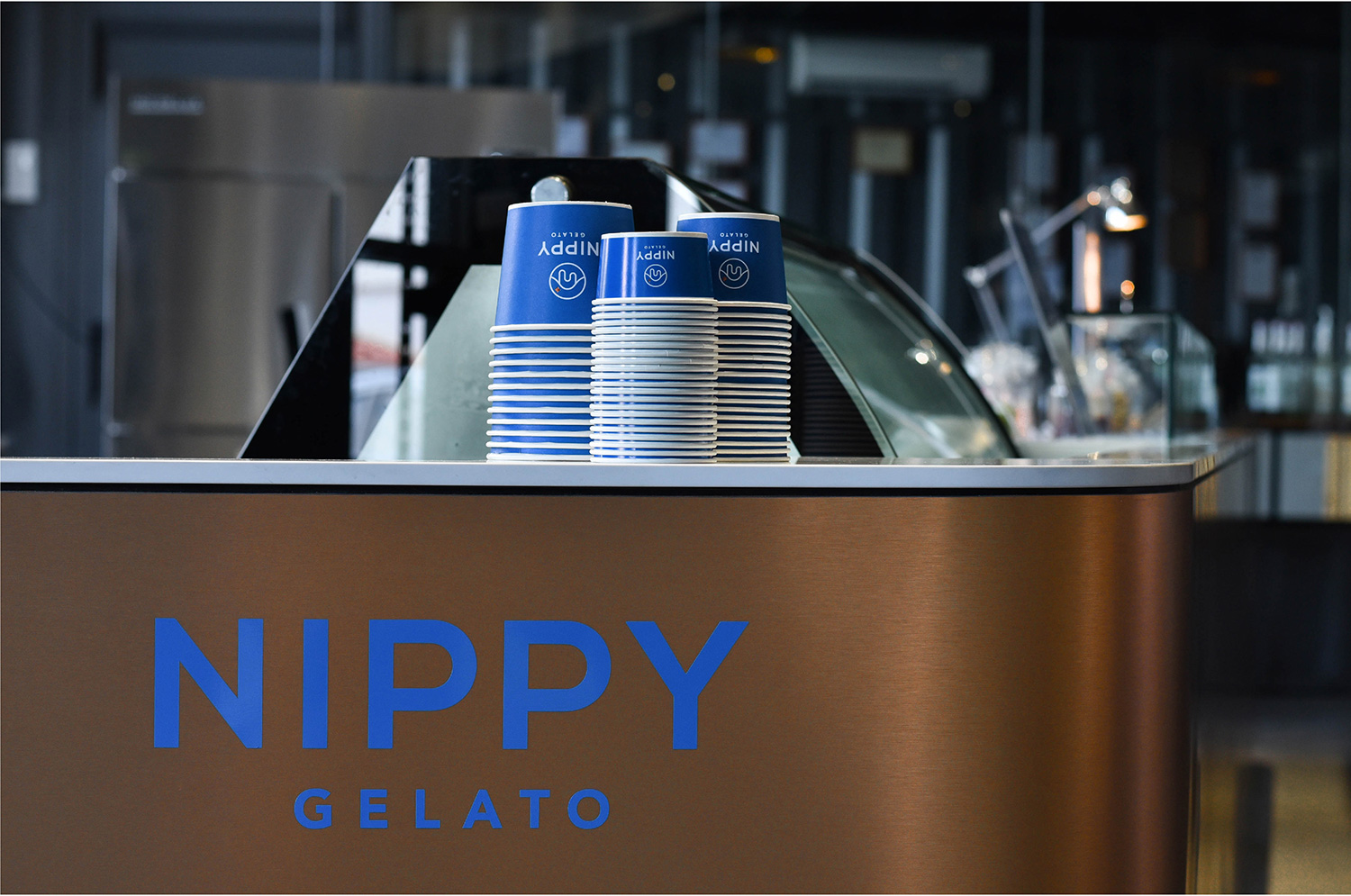 马来西亚Nippy Gelato冰淇淋店品牌形象设计
