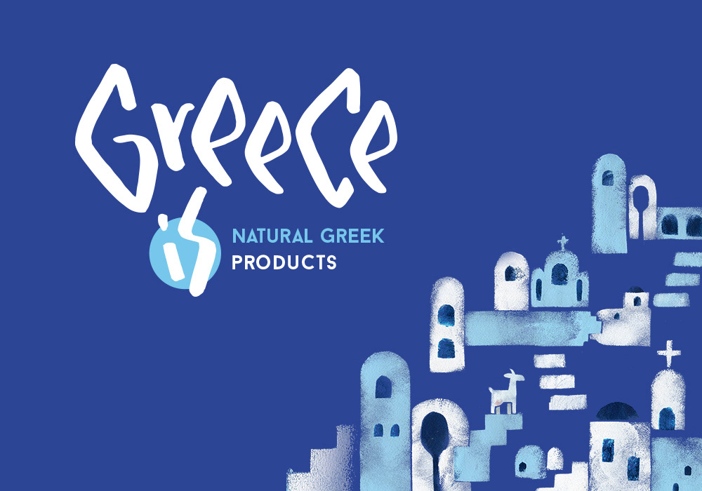 希腊风情的Greece is食品包装设计