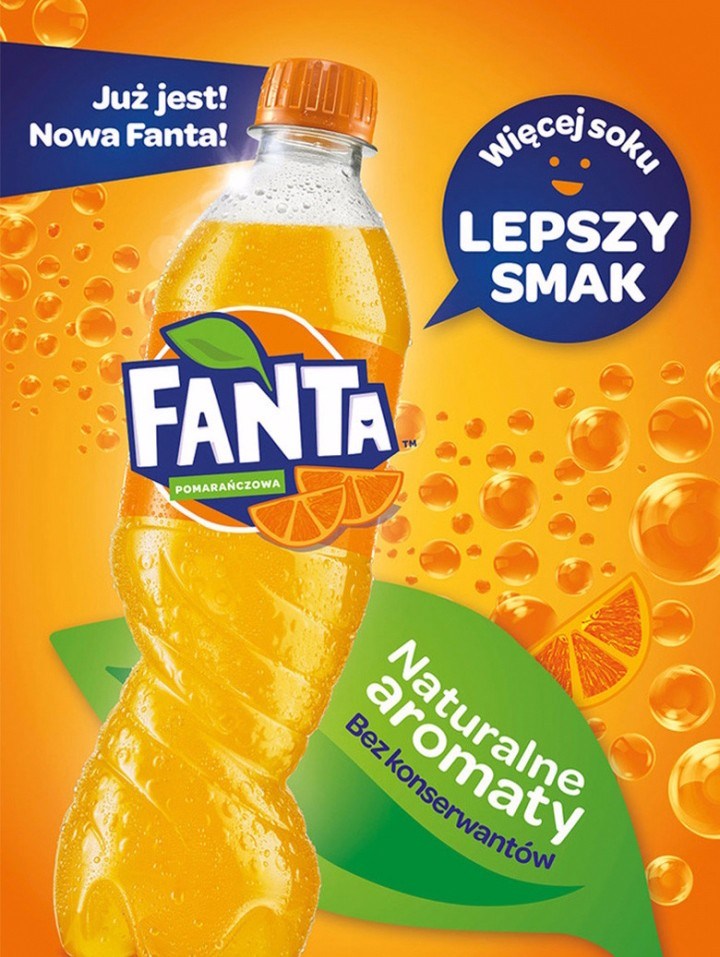 芬达汽水（Fanta）更换全新的LOGO和包装，你喜欢吗？