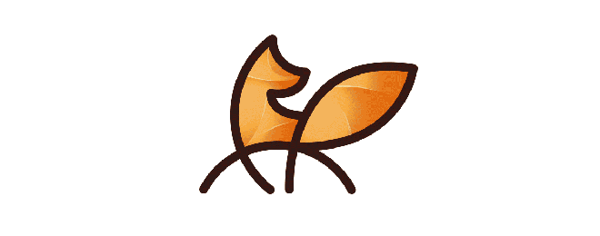 标志设计元素运用实例:狐狸(四)