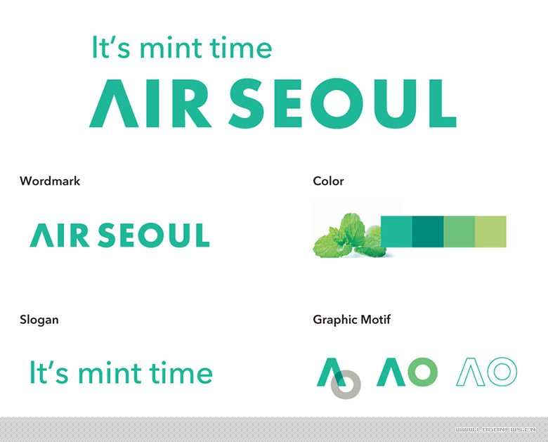 首尔航空(Air Seoul)品牌形象设计