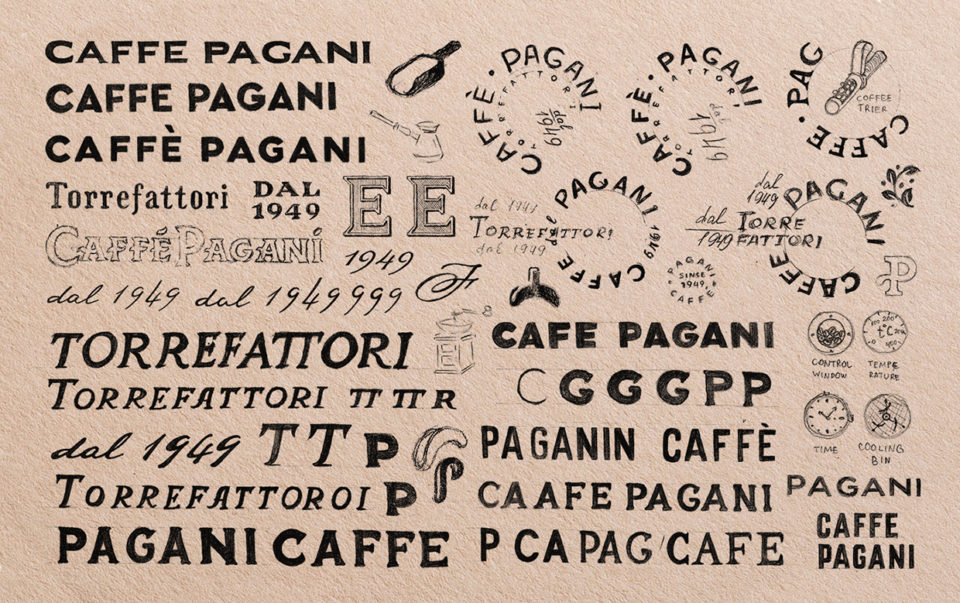 Pagani Coffe咖啡品牌视觉形象设计 Pagani Coffe咖啡品牌视觉形象设计