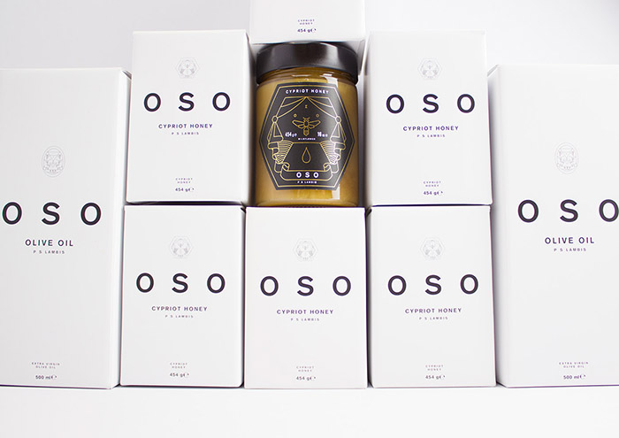 OSO橄榄油和蜂蜜包装设计
