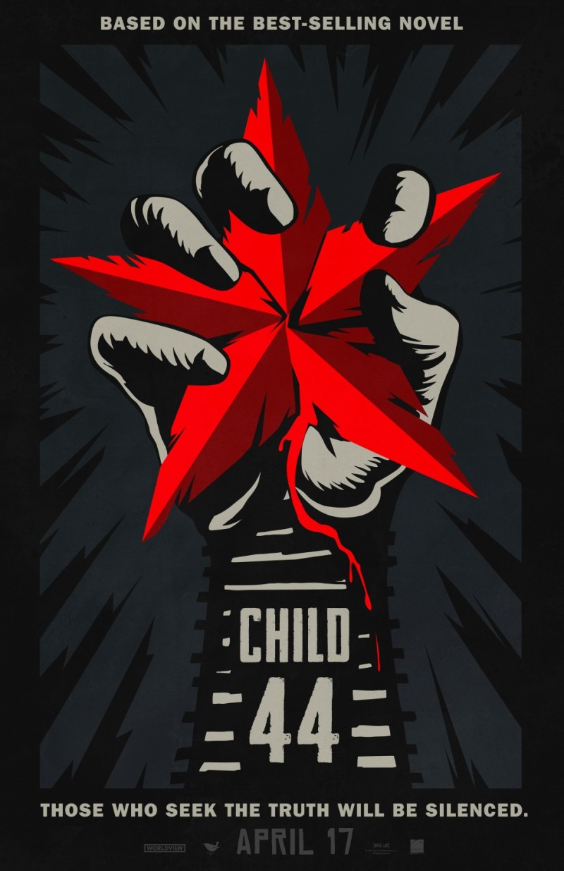 电影海报欣赏: 44号孩子(Child 44) 创意电影海报欣赏——44号孩子