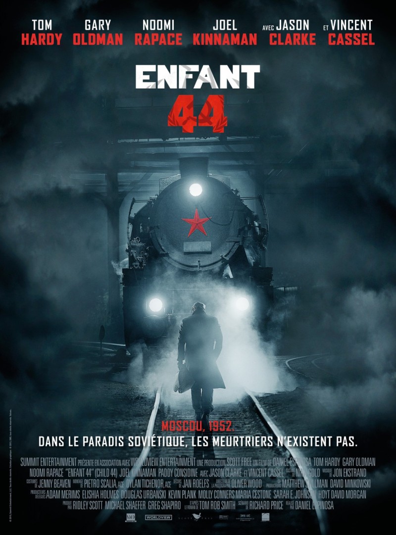 电影海报欣赏: 44号孩子(Child 44) 创意电影海报欣赏——44号孩子