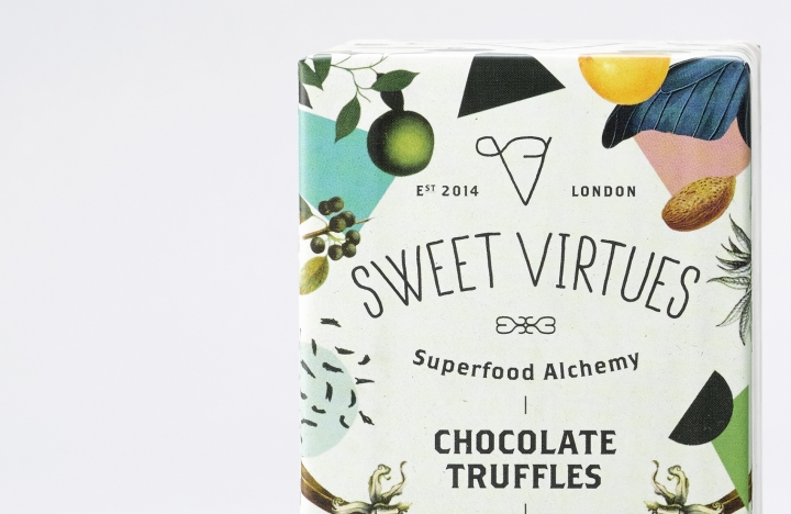 Sweet Virtues巧克力品牌和包装设计