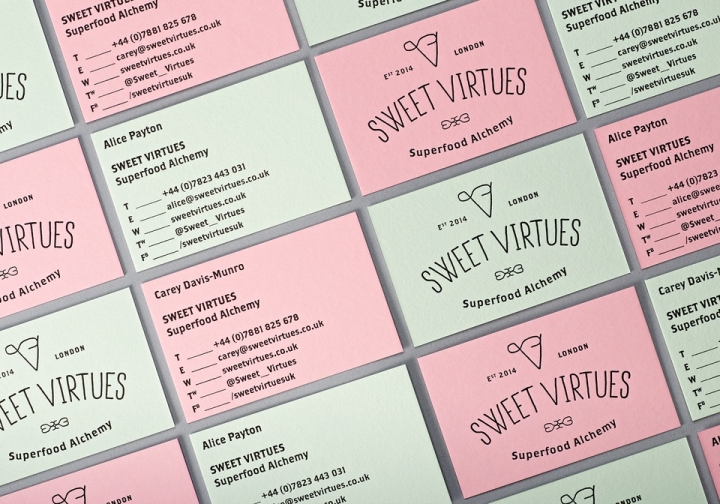 Sweet Virtues巧克力品牌和包装设计