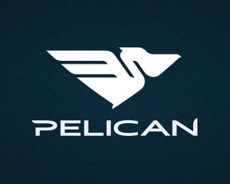 标志设计元素应用实例:鹈鹕