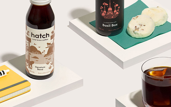 Hatch冷咖啡饮料包装设计