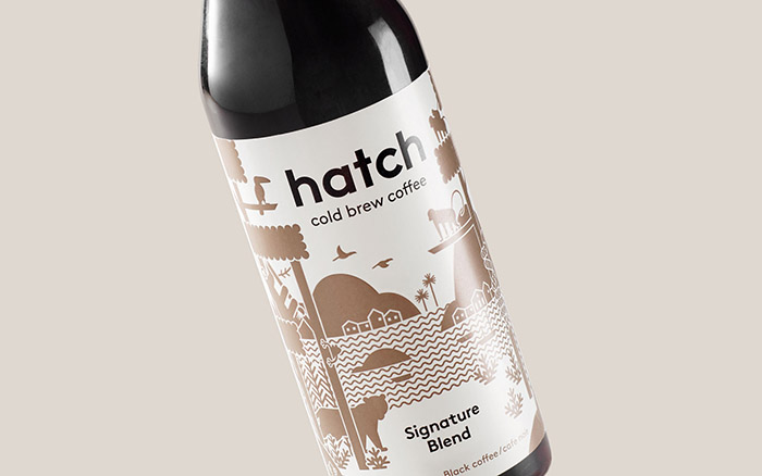 Hatch冷咖啡饮料包装设计