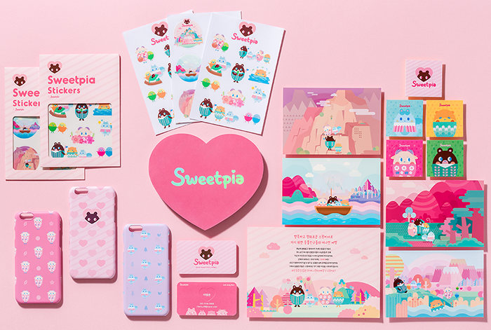 Sweetpia糖果包装设计