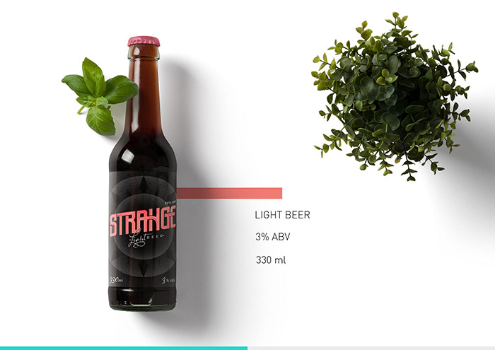 Strange啤酒包装设计 Strange啤酒包装设计