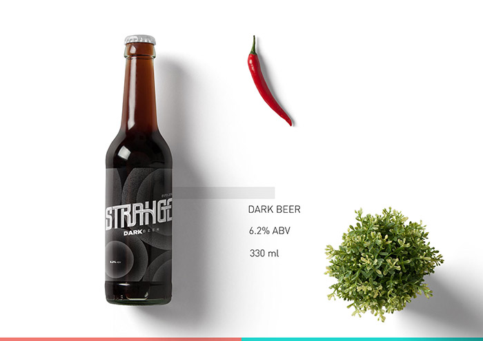 Strange啤酒包装设计 Strange啤酒包装设计
