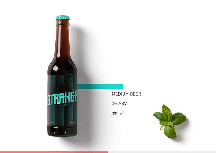 Strange啤酒包装设计 Strange啤酒包装设计