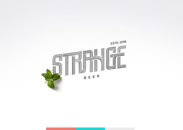 Strange啤酒包装设计 Strange啤酒包装设计