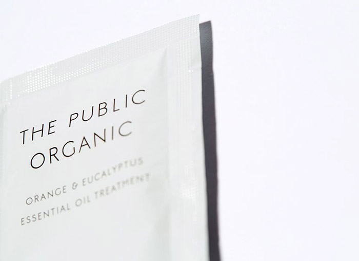 护发产品THE PUBLIC ORGANIC品牌视觉形象设计