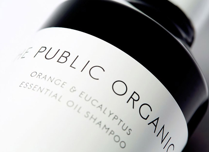 护发产品THE PUBLIC ORGANIC品牌视觉形象设计