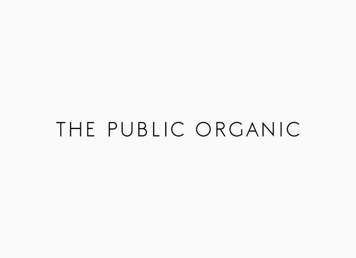 护发产品THE PUBLIC ORGANIC品牌视觉形象设计