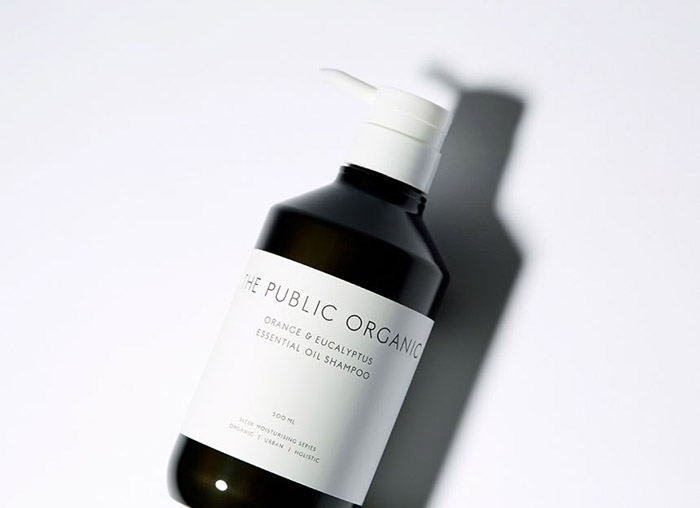 护发产品THE PUBLIC ORGANIC品牌视觉形象设计