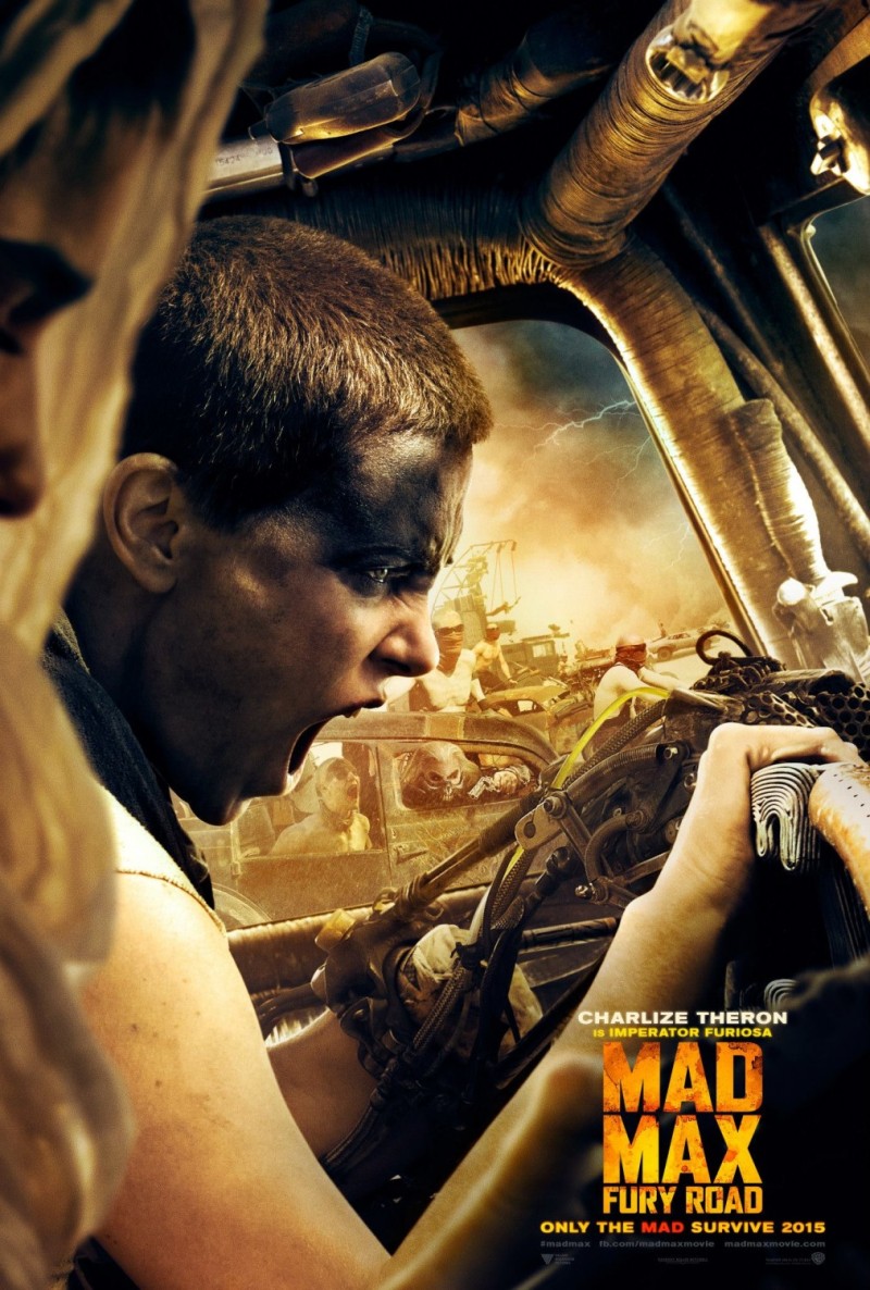 电影海报欣赏:疯狂的麦克斯:狂暴之路 Mad Max: Fury Road 强烈视觉冲击电影海报欣赏:疯狂的麦克斯:狂暴之路
