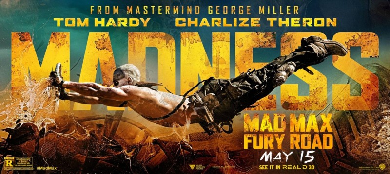电影海报欣赏:疯狂的麦克斯:狂暴之路 Mad Max: Fury Road 强烈视觉冲击电影海报欣赏:疯狂的麦克斯:狂暴之路