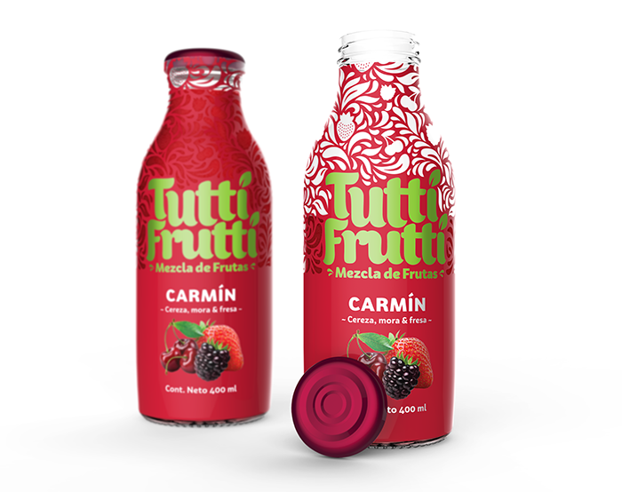 Tutti Frutti果汁饮料包装设计