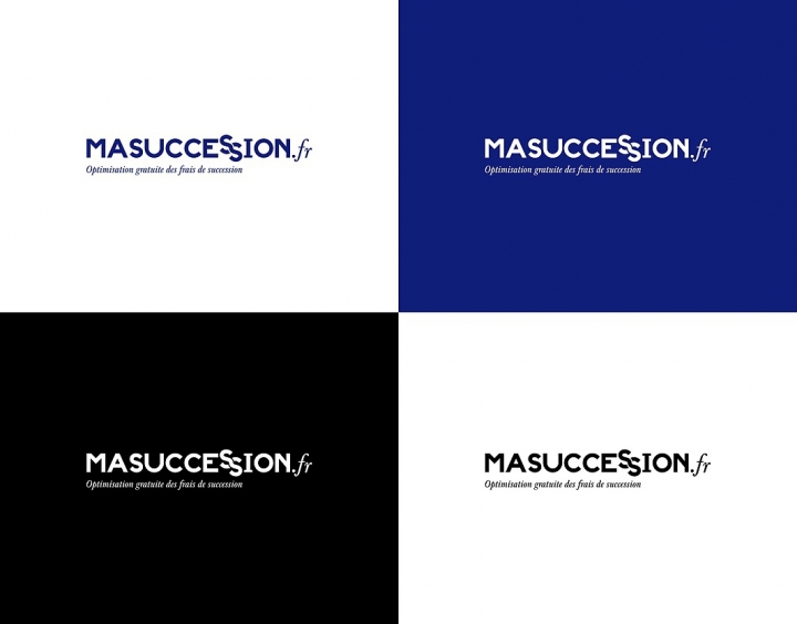 Masuccession.fr品牌视觉形象设计