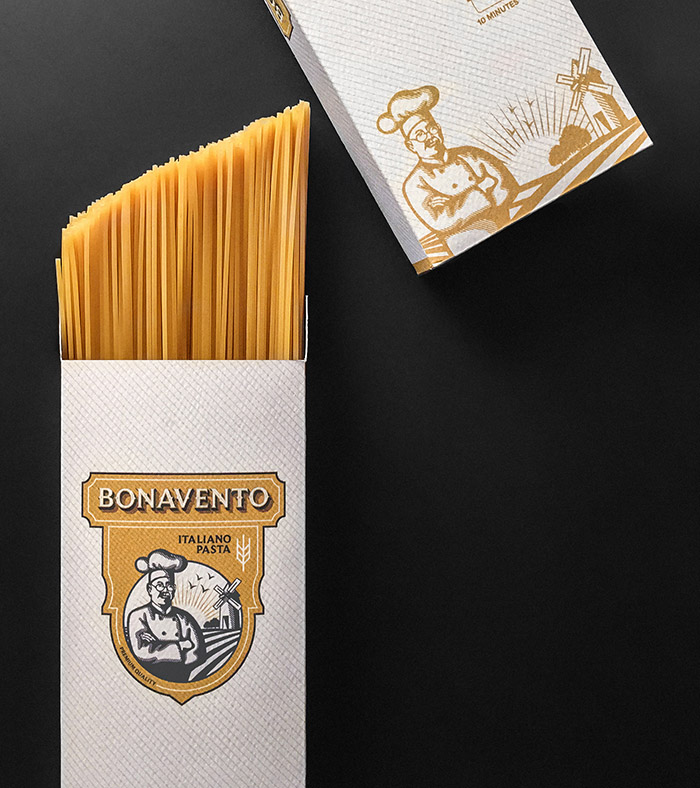 BONAVENTO意大利面包装设计