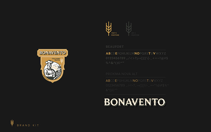 BONAVENTO意大利面包装设计