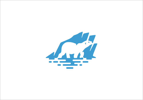 Bodea Daniel有趣的负空间动物logo设计