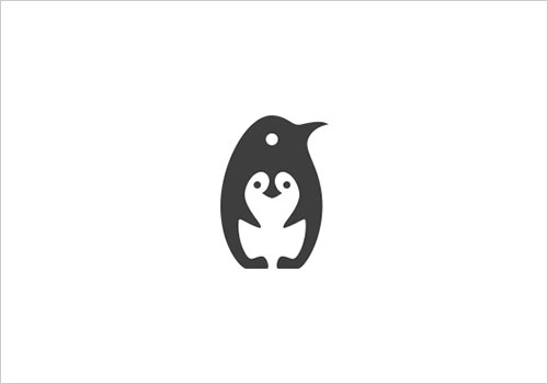 Bodea Daniel有趣的负空间动物logo设计