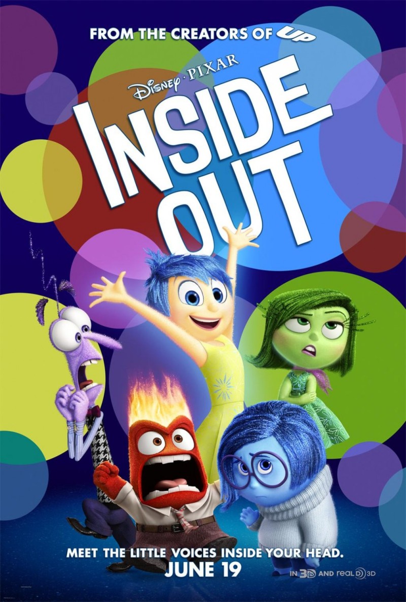 电影海报欣赏: 头脑大作战 Inside Out 欧美风简约电影海报欣赏: 头脑大作战 Inside Out